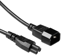 Act AK5433 Powercord c14 - c5 1m black kép