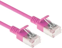 Act DC7430 Cat6a u-ftp patch cable 0,15m pink kép