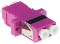 Act EA9006 Fiber optic lc-lc duplex adapter multimode om4 kép