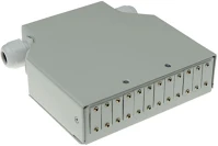 Act FA2043 Din rail fiber optic terminal box unloaded 12 ports kép