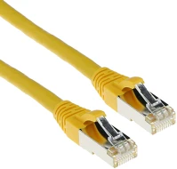 Act FB6851 Cat6a s-ftp patch cable 1,5m yellow kép