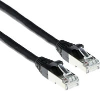 Act FB7920 Cat6a s-ftp patch cable 20m black kép