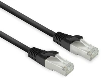 Act FB8125 Cat8 u-ftp patch cable 0,25m black kép