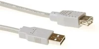 Act SB2199 Usb 2.0 a male to usb a female 1m ivory kép