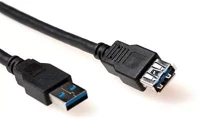 Act SB3042 Usb 3.0 a male to usb a female 1,5m black kép