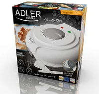 Adler 750W-1500W Ad3038 ostyasütő, 750w-1500w, fehér kép