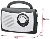 Adler AD1155 Táskarádió kép