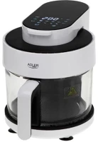 Adler AD6316 Ad6316 air fryer sütő üveg tállal kép