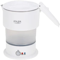 Adler H751377WHITE Ad1377w összecsukható szilikon vízforraló 0,6 l kép