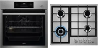 Aeg BES351111M + HGB64420SM Beépíthető sütő + beépíthető főzőlap kép