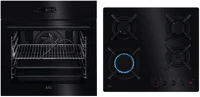 Aeg BSE788380B + HKB64453NB Beépíthető sütő + beépíthető főzőlap kép