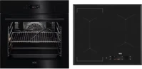 Aeg BSE798380B + IAE64881FB Beépíthető sütő + beépíthető főzőlap kép