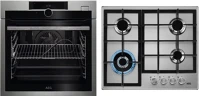 Aeg BSE988330M + HGB64420SM Beépíthető sütő + beépíthető főzőlap kép