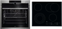 Aeg BSE988330M + HK654070FB Beépíthető sütő + beépíthető főzőlap kép
