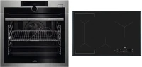 Aeg BSE988330M + IAE84881FB Beépíthető sütő + beépíthető főzőlap kép