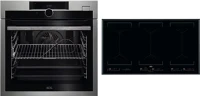 Aeg BSE988330M + IKE96654FB Beépíthető sütő + beépíthető főzőlap kép