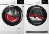 Aeg LFR61844BE+TR718BE Mosógép + szárító kép
