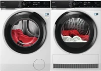 Aeg LFR73044BC + TR839P4CE Mosógép + szárító kép