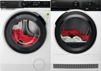 Aeg LFR93846UE + TR7G8BE Mosógép + szárító kép