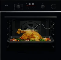Aeg TR6PB531SB sensecook/steamcrisp 6000 gőzfunkciós sütő pirolitikus tisztítással kép
