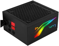 Aerocool AEROPGSLUXRGB-550 Lux rgb 550m tápegység 550 w 20+4 pin atx fekete kép