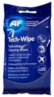 Af COR_TTIAMTW025 Tisztítókendő, képernyőhöz, alkoholmentes, nedves, 25 db,  