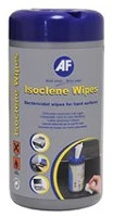 Af ISW100 Tisztítókendő, izopropil alkohollal, antibakteriális, 100 db, 