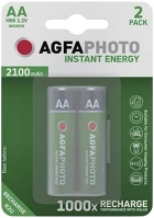 Agfaphoto 2X2100 MAH Akkumulátor ceruza  aa előtöltött 2x2100 mah kép