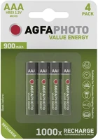 Agfaphoto AP900B4 Akkumulátor mikro  aaa 4x900 mah kép