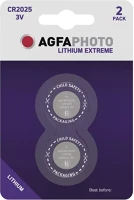Agfaphoto APCR2025B2 Gombelem  lithium cr2025 2 darabos kép
