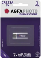 Agfaphoto CR123 1 Elem  lithium cr123 1 darabos kép
