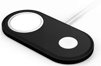 Ahastyle S56166 Magsafe és apple watch töltő asztali tartó, magsafe töltőkkel kép