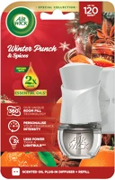 Air wick 3328906 Elektromos illatosító készülék+utántöltő 19ml winter punch & spices kép