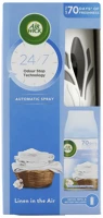 Air wick C56781 Légfrissítő készülék  freshmatic + utántöltő linen in the air 250 ml kép
