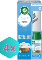 Air wick DA503XSZWYK5997321758770 Freshmatic készülék+utántöltő linen in the air karton - 4 db kép