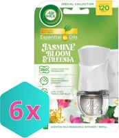 Air wick DA503XSZWYK5999109544117 elektromos illatosító készülék+utántöltő 19ml jasmine bloom & freesia kép
