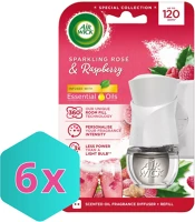 Air wick DA503XSZWYK5999109544780 elektromos illatosító készülék+utántöltő 19ml pezsgő és málna kép