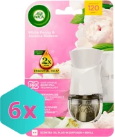 Air wick DA503XSZWYK5999109545824 elektromos illatosító készülék+utántöltő 19ml White Peony&Jasmine kép