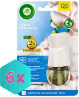 Air wick DA503XSZWYK5999109545947 elektromos illatosító készülék+utántöltő 19ml Linen&White Orchid kép