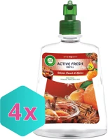 Air wick DA503XSZWYK5999109546326 Active fresh utántöltő 228 ml winter punch & spices karton - 4 db kép