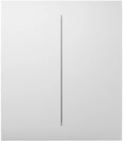 Ajax CENTERBUTTON-2GANG-WHITE Centerbutton középső kapcsoló sorolókeretbe - 2 gomb - fehér színű kép