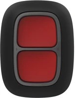 Ajax DOUBLEBUTTON-BLACK Doublebutton távirányító - kétcsatornás - fekete kép