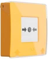 Ajax MANUAL-CALL-POINT-YELLOW Manual call point vezeték nélküli kézi jelzésadó  rendszerekhez - sárga kép