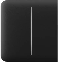 Ajax SIDEBUTTON-2GANG-BLACK Sidebutton szélső kapcsoló sorolókeretbe - 2 gomb - fekete színű kép