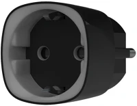 Ajax SOCKET-BLACK Socket vezérelhető dugalj - automatizálható - fogyasztásmérés és kép