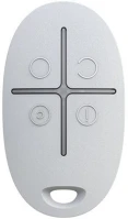 Ajax TÁVIRÁNYÍTÓ; NÉGYGOMBOS; FEHÉR Spacecontrol távirányító; négygombos; fehér kép