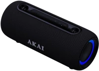 Akai ABTSW-40 1.0 waterproof portable bluetooth speaker 15w black kép