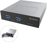 Akasa 1XUSB-C 20GB/S 1xusb-c 20gb/s + 2xusb-a 5gb/s kép