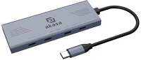Akasa AK-CBCA32-18BK Usb  type-c 4-in-1 usb-c elosztó - 10gbps - kép