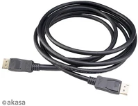 Akasa AK-CBDP23-30BK 8k displayport kábel - 3m - kép